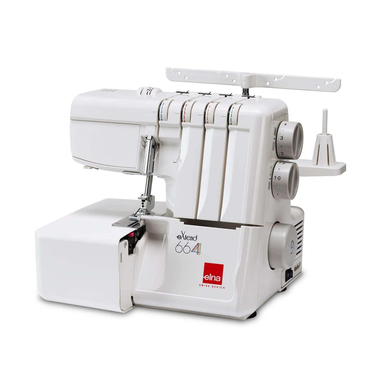 ELNA Modelo 664 owerlock 4 hilos - Imagen 4