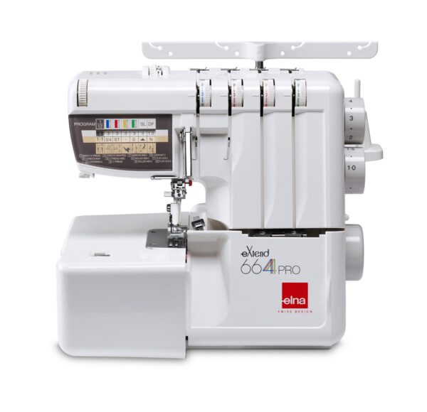 ELNA Modelo 664PRO owerlock 4 hilos