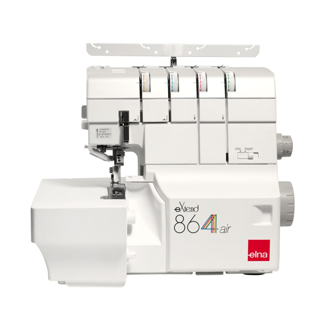 ELNA Modelo 864air owerlock de 4 hilos